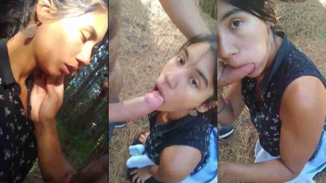 Sexy Indian Girl Prefect Blowjob in Jungle Full Video