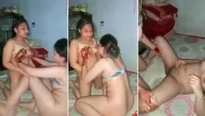 Desi Lesbians Fingering Each Others Pussy Full Video