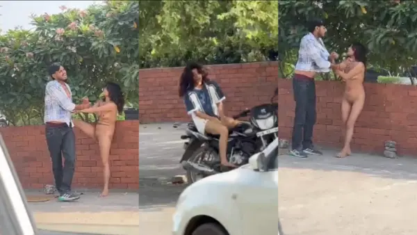 Viral Girl Naked On Road Full Video
