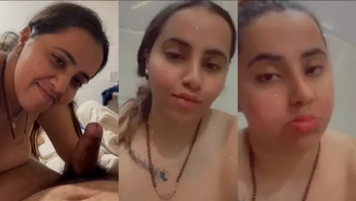 Sexy Wife Blowjob With Big Boobs and Asshole HD Video